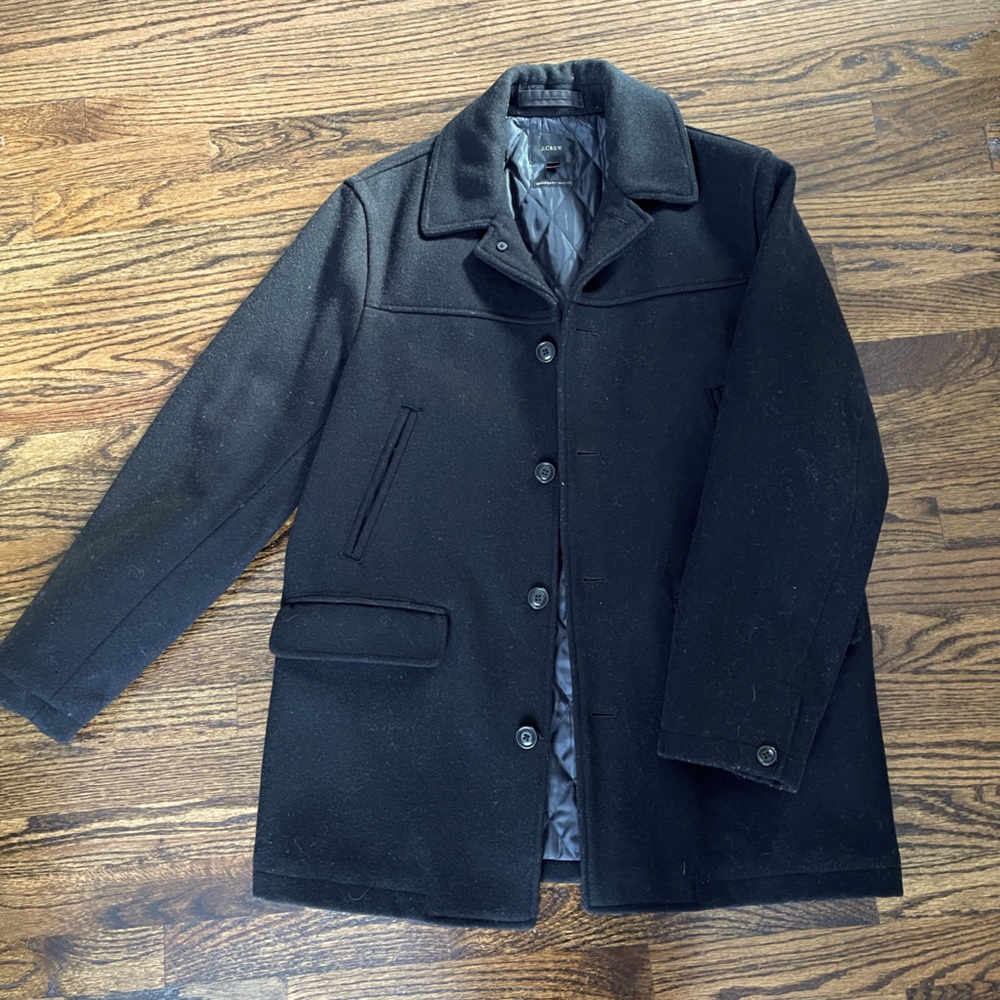 Black Jcrew University jacket
